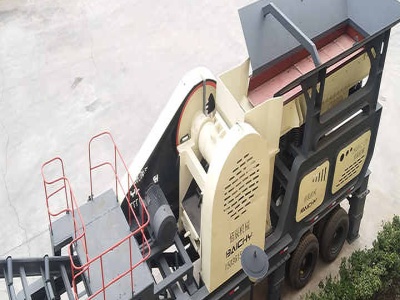used mobile chrome crusher plant