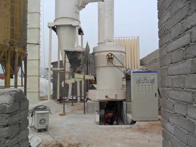 particle size distribution in crushing unit of cement plant